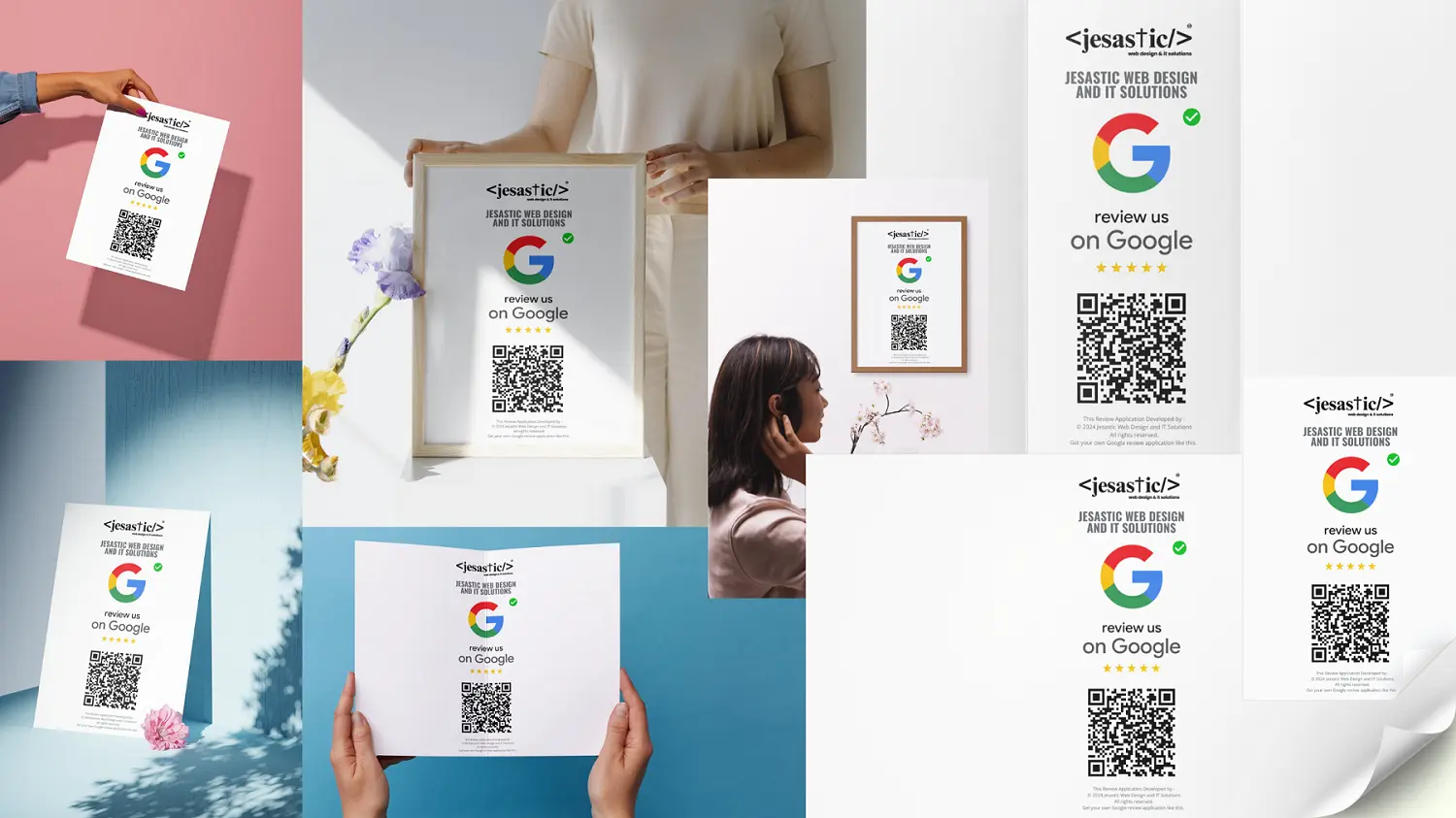 Google Review QR Poster